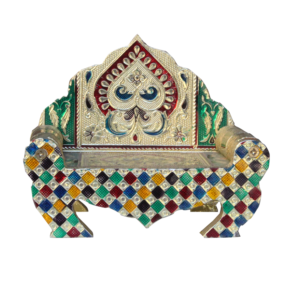 Brass Stand Simmasanam 7 inches