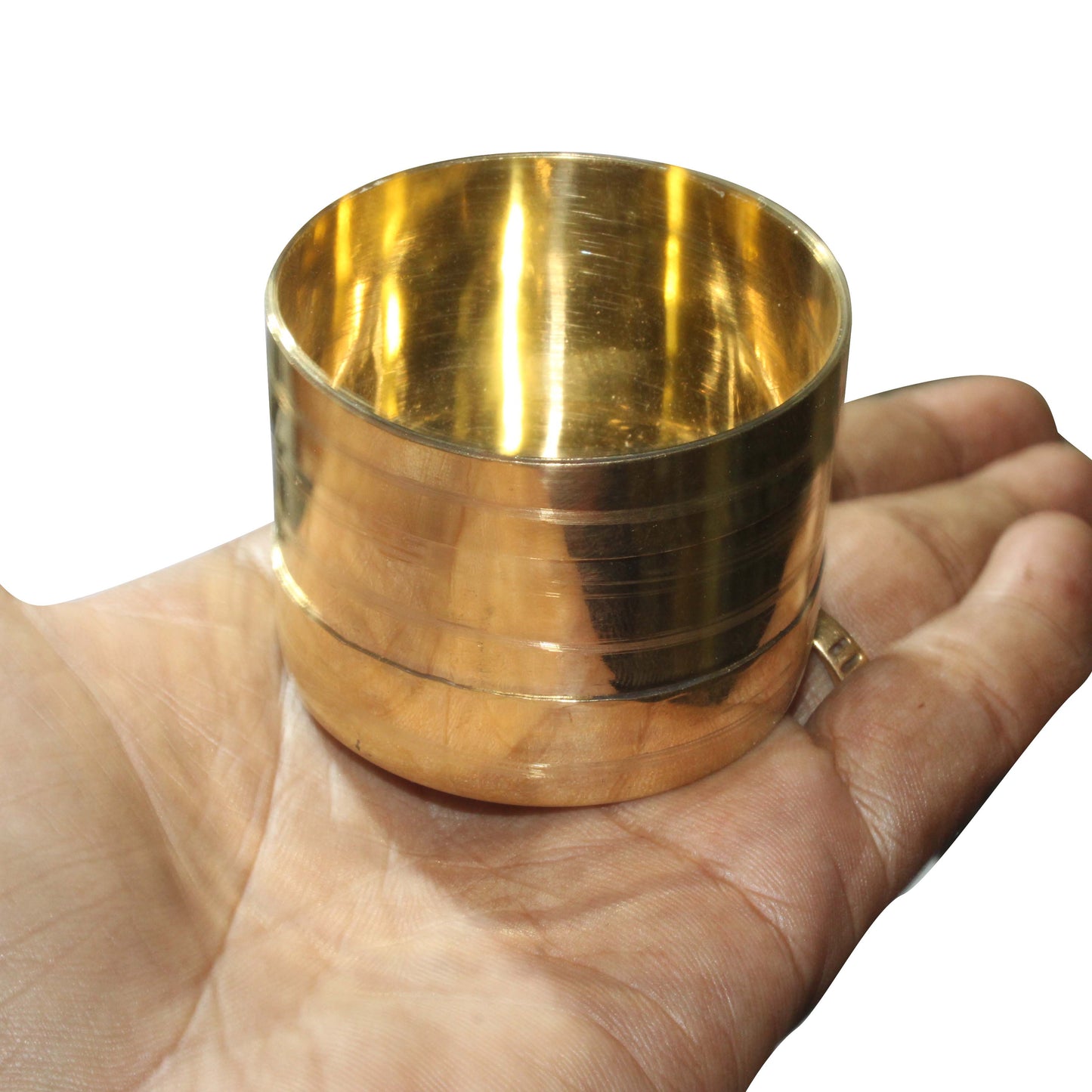Brass Rice Grains Measuring pot 5cm