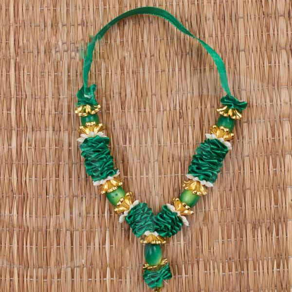 Green Garland Maala 4.5"