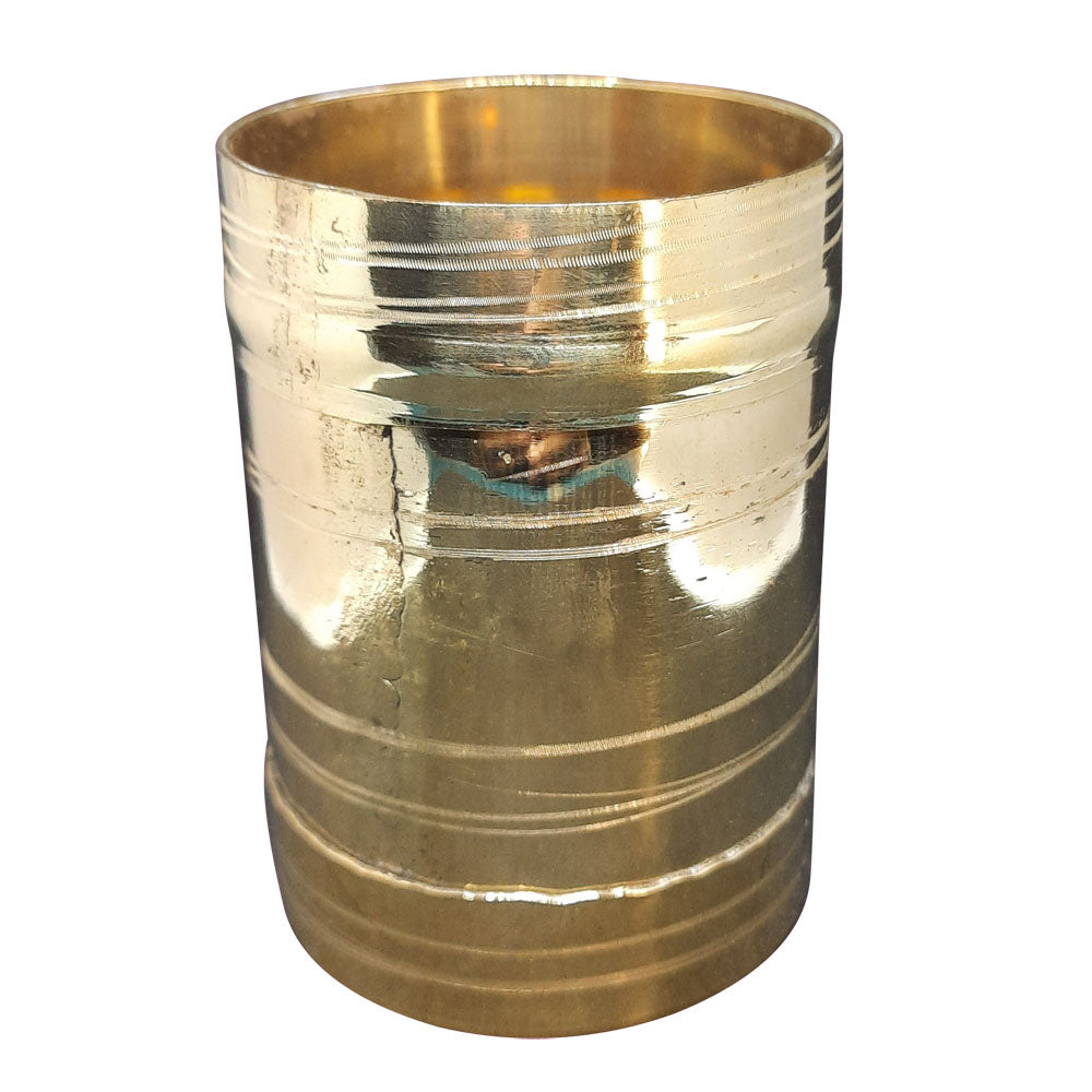 Brass Rice Grains Measuring Pot, Small, 1 Unit