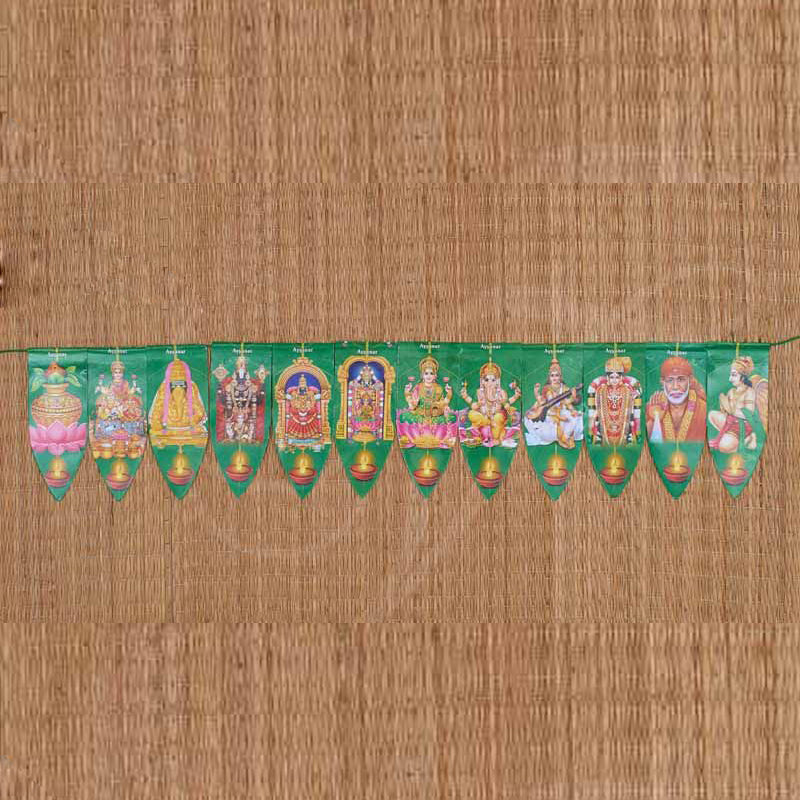 Mango Leaf Design Toran 5pcs