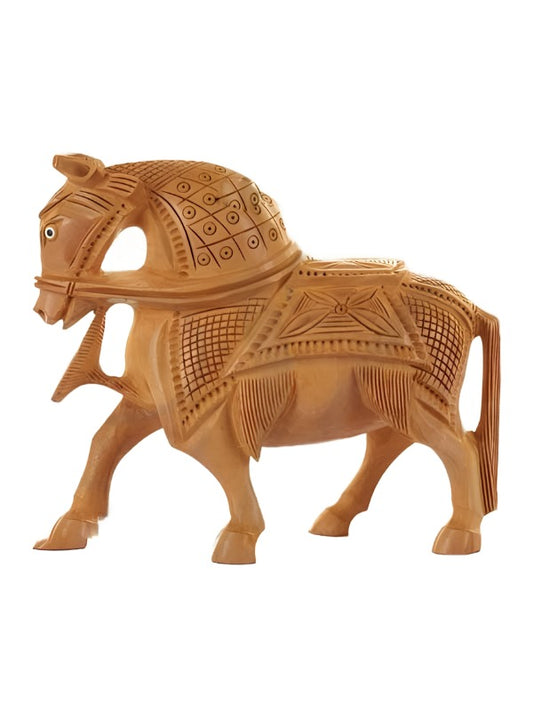 Wooden Horse 4 Inches