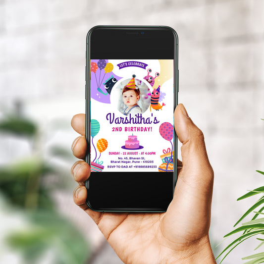 Funny Party Photo Invitation CB204