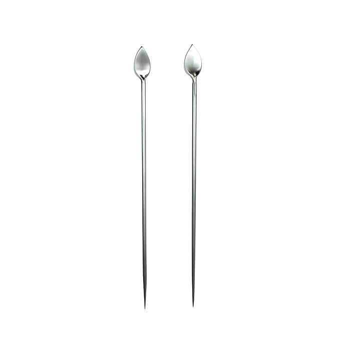 Coolboss Alchemist's Stainless Steel Micro Spoon & Paniyarakkal Turner Stick (20cm)