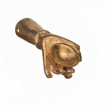 Pure Brass Hastham Hand Set for Deity Decoration (3.5 Inches) – Hindu God Alangaram Accessorie