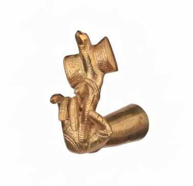 Pure Brass Hastham Hand Set for Deity Decoration (3.5 Inches) – Hindu God Alangaram Accessorie