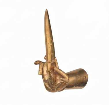 Pure Brass Hastham Hand Set for Deity Decoration (3.5 Inches) – Hindu God Alangaram Accessorie