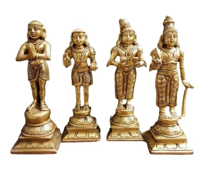 Unique Nalvar Statue Brass 6 inches