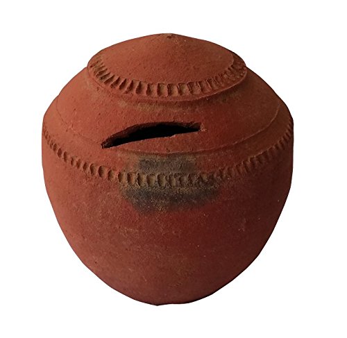 Coolboss Clay Mini Piggy Savings Bank (Brown)