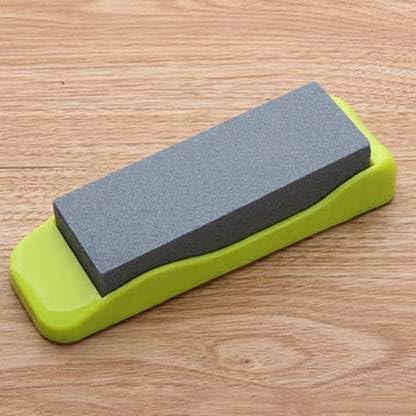 Manual Whetstone Knife Sharpening Stone with Non-Slip Base
