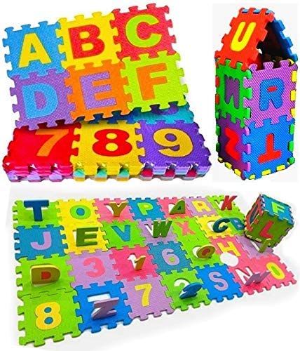 Cool Boss Multicolor ABCD Alphabet Mat Learning Toy for Kids 26 Letters