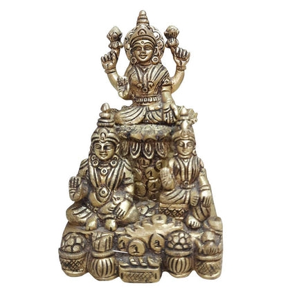 Coolboss Brass Lakshmi Kubera Statue