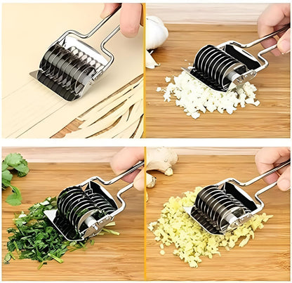 Stainless Steel Multi-Blade Herb & Dough Cutter