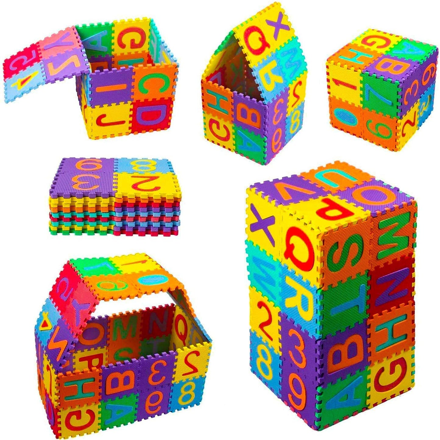 Cool Boss Multicolor ABCD Alphabet Mat Learning Toy for Kids 26 Letters