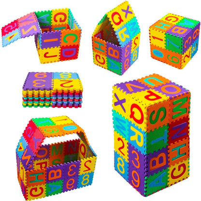 Cool Boss Multicolor ABCD Alphabet Mat Learning Toy for Kids 26 Letters
