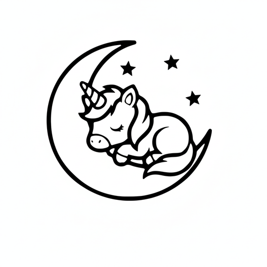 Cute Celestial Line Art SVG/PNG Instant download