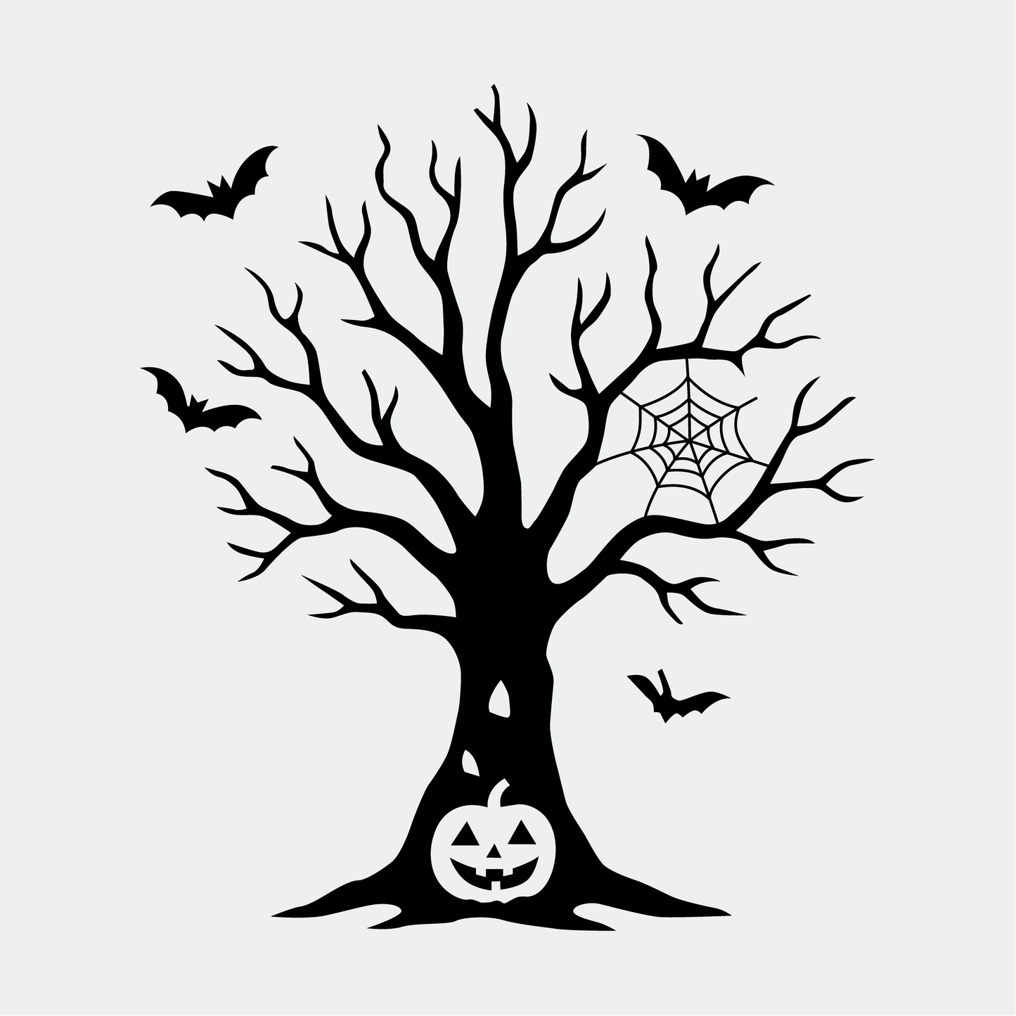Halloween Tree SVG | Spooky Clipart