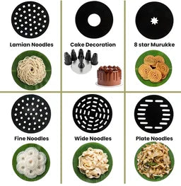 Electric Stainless Idiyappam & Murukku Maker