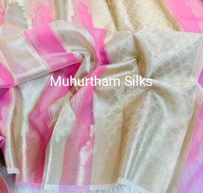 Party Look Rich Tissue Unique Design Saree