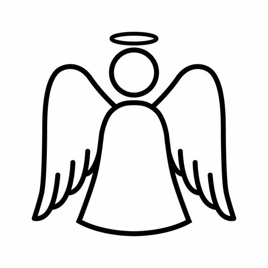 Christmas Angle SVG PNG Digital Download