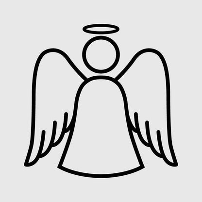 Christmas Angle SVG PNG Digital Download