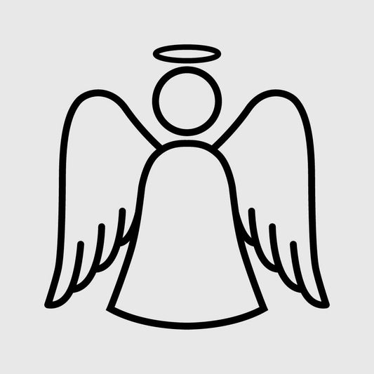 Christmas Angle SVG PNG Digital Download