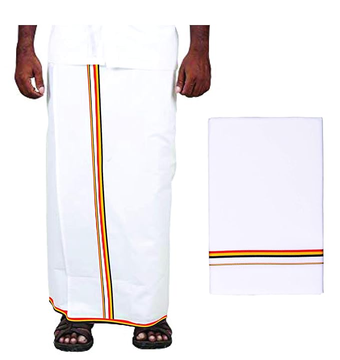 DMDK Party Vesti – Cotton Dhoti