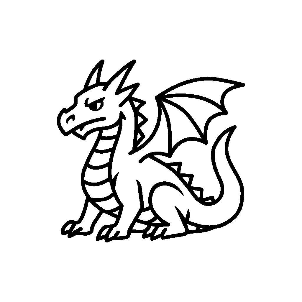 Cute Baby Dragon PNG SVG Digital Download
