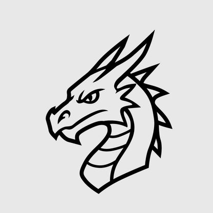 Dragon Head SVG PNG Digital Download