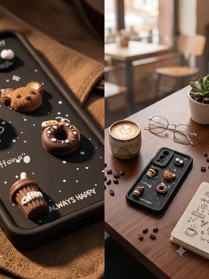 Cute 3D Coffee Silicone Case for OnePlus Nord 2 5G