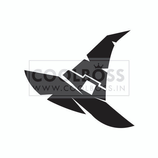Minimalist Witch Hat SVG PNG Vector Design – Halloween Cricut Cut File & Clipart