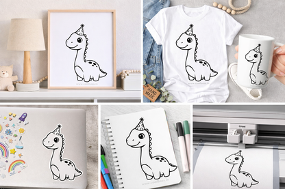 Dinosaur  SVG PNG Digital Download