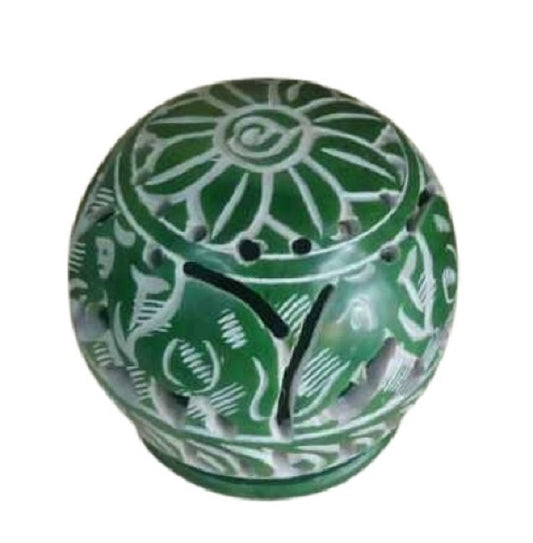 Soapstone Sambrani Holder Box 4 inches