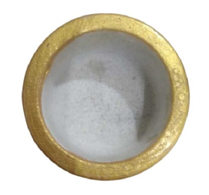 Marble kumkum / Haldi holder Box 2 inches