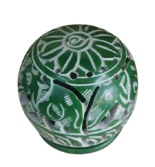 Soapstone Sambrani Holder Box 4 inches