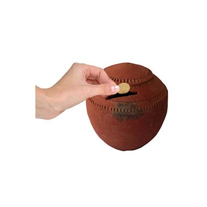 Coolboss Clay Mini Piggy Savings Bank (Brown)
