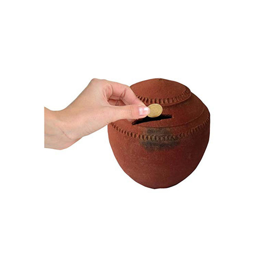 Coolboss Clay Mini Piggy Savings Bank (Brown)