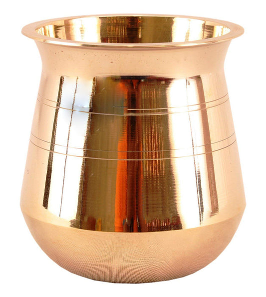 Pooja Lota Bronze 4 inches