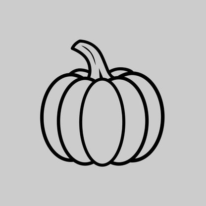 Pumpkin line art Digital Download