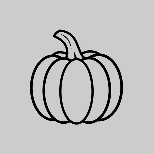 Pumpkin line art Digital Download