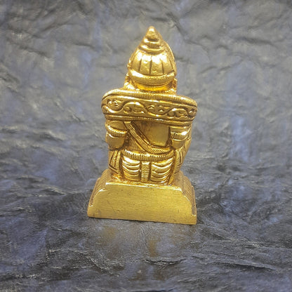 Brass kuber statue height 6cm