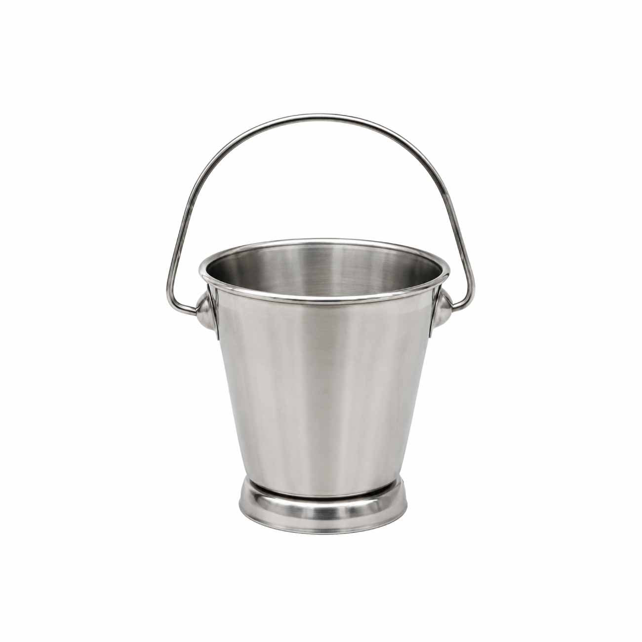 Mini Stainless Steel Snack Bucket 3.5″