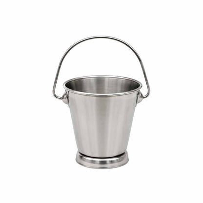 Mini Stainless Steel Snack Bucket 3.5″