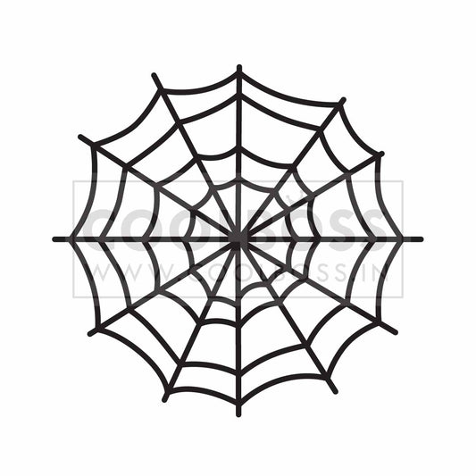 Spider Web Vector Graphic – Digital Cut File (SVG, PNG, EPS)