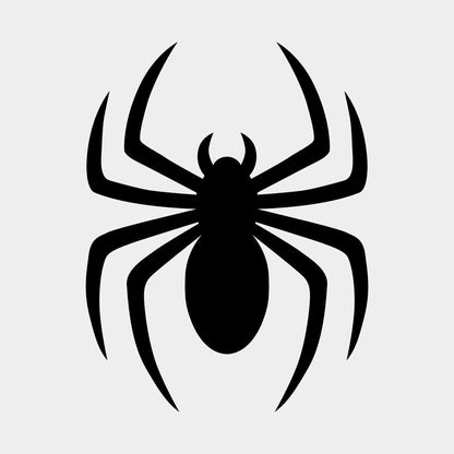 Spider Silhouette SVG PNG Spooky Halloween Vector Design