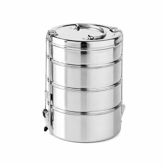 4 Tier Stainless Steel Tiffin Storage Lunch Box
