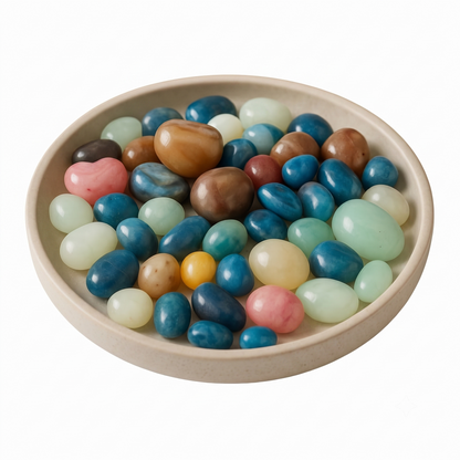 Coolboss Premium Mixed Pebbles for Decor & Planters (1kg)