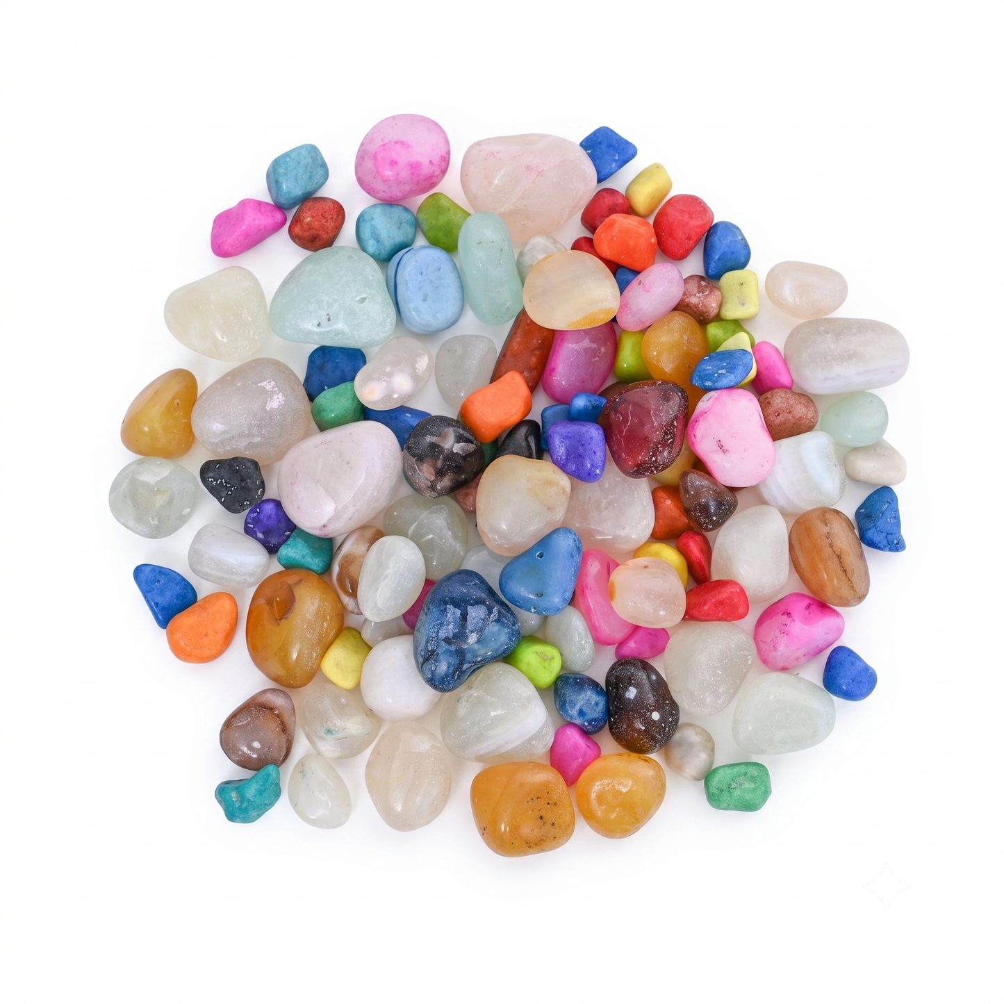 Coolboss Premium Mixed Pebbles for Decor & Planters (1kg)