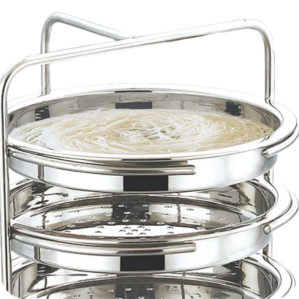 JVL Premium Stainless Steel Multi Steamer Set