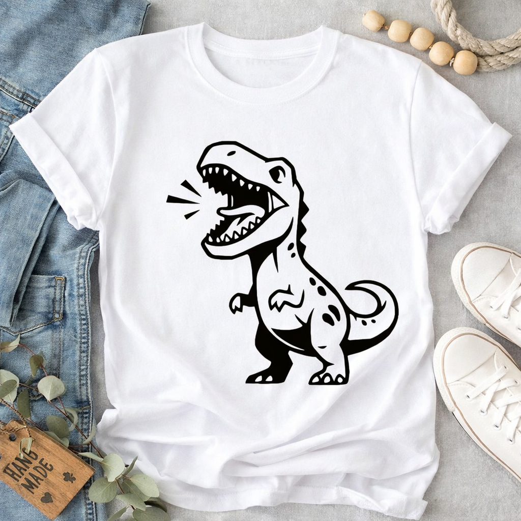 Roar Dinosaur SVG PNG Digital Download